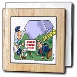 Beware Of Litigation Attorney - 6 Inch Tile Napkin Holder