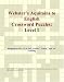 Book Webster's Aquitains to English Crossword Puzzles: Level 1