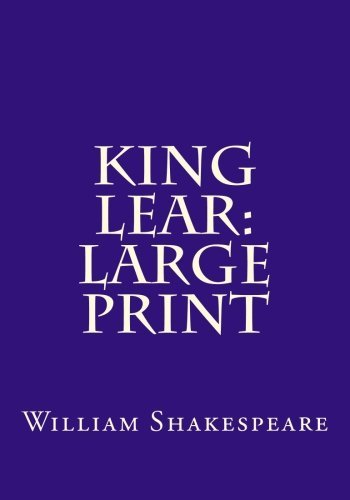King Lear: Large Print
