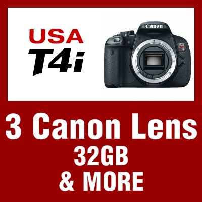 cyber monday price GID CanonT4i_7LensKIT