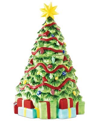 Martha Stewart Collection Vintage Holiday Christmas Tree Candy Jar Martha Stewart Collection Vintage Holiday Christmas Tree Candy Jar