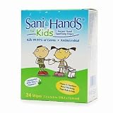 Sani Kids Antimicrobial Hand Wipes 120/pack