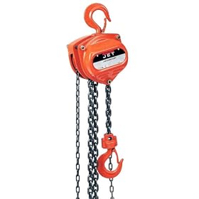 JET 101312 L-90-1T-30 1-Ton Capacity 30-Foot Chain Hoist
