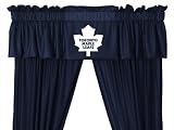 Best Quality Locker Room Valance - Toronto Maple Leafs NHL /Color Midnight Size 88 X 14