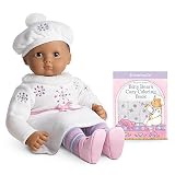 Bitty Baby Snowy Day Outfit + Book for Dolls (American Girl Bitty Baby / Bitty Twins)