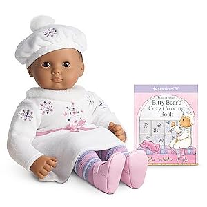 Bitty Baby Snowy Day Outfit + Book for Dolls (American Girl Bitty Baby Bitty Twins) by 