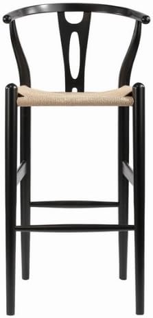 Wishbone Counter Stool - Black