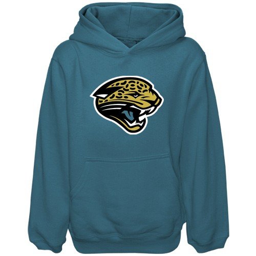 Reebok Jacksonville Jaguars Preschool Teal Primary Logo Hoody Sweatshirt (4)