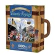 MASTERPIECES 1,000 PC JIGSAW PUZZLE SUITCASE TITANIC VOYAGE