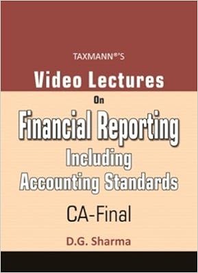 Video Lectures on Financial Reporting Including Accounting Standard: CA Final (Set of 8 Dvds) (Hindi) DVD
