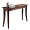 Dolce Dark Walnut 3-Drawer Console Table