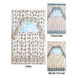 3-Piece Kitchen Curtain Set - 29W x 24L Tier Set, Color Cat by Carol