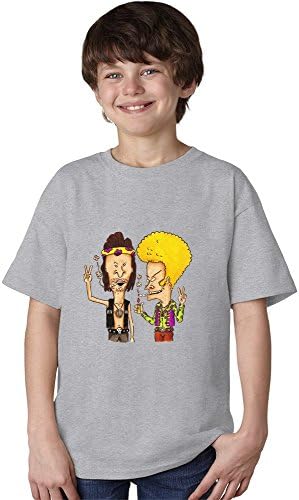 Beavis And Butthead Peace Hippies Unisex Youth T-shirt X-Large