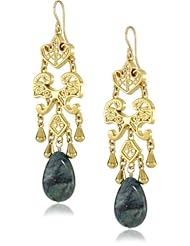 Devon Leigh Feldspath Apatite Chandelier Earrings