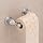 American Standard 8040.230.246 Prairie Field Single Toilet Paper Holder, Satin Nickel with Brass Accents