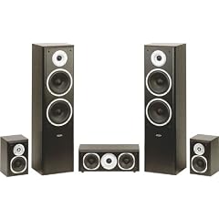 Eltax Universe 5.0 Surround Lautsprechersystem (2x Satellitenlautsprecher, 1x Centerlautsprecher, 2x Standlautsprecher)