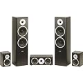 Eltax Universe 5.0 Surround Lautsprechersystem (2x Satellitenlautsprecher, 1x Centerlautsprecher, 2x Standlautsprecher)