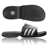 Adidas 2008 Tour Slide Golf Sandal - Black / Metallic Silver / Running White - 737509