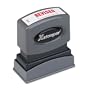 Revised Ink Stamp, 1/2x1-5/8, Red Ink