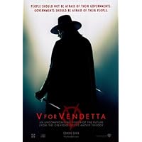 V for Vendetta Poster 27x40 Natalie Portman Hugo Weaving Sinad Cusack