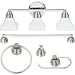 Globe Electric #6099201 5PC Light Vanity Bath Set