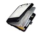 Saunders WorkMate II Poly Clipboard, 0.5-Inch Capacity, 6 Compartments, 8.5 x 12 Inches, Black/Charcoal (00552)