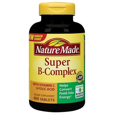 Nature Made Super B-Complex with Vitamin C and Folic Acid - 460 Count