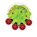 ANIMALHOUSE Ladybug Refrigerator Magnet Clips (4-pack), by Boston Warehouse