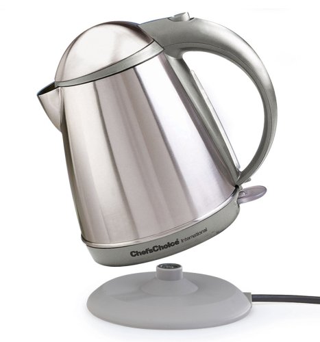 Chef'sChoice Cordless Electric Kettle Stainless Gray