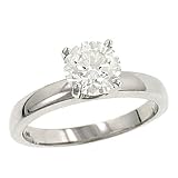 1.20ct Round Diamond 4 prong Solitaire Ring Egl GH/VS1