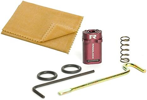 RaddLock Gen-XT Red California Rifle Gun Lock w/ Reel Cloth 5.56/223/308 Reversible