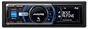 Alpine IDA X200 Media Receiver USB iPod Connection RDS Remote Control Ready Blue Illumination