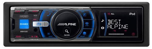 Alpine IDA X200 Media Receiver USB iPod Connection RDS Remote Control Ready Blue Illumination