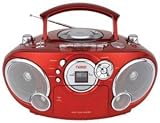 NAXA NX 207LQ Red Portable CD Boombox AM FM Radio Cassette Player 41vs23x5CML. SL160 pictures
