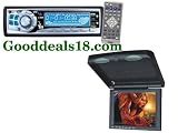PYLE CAR DVD PLAYER (USB) + 12.1 16:9 ROOFMOUNT SCREEN