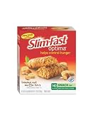 Slim-Fast Optima Snack Bars, Muffin Bars, Banana Nut, 1.19-Ounce Bars in 6-Count Boxes (Pack of 8)