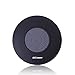 Ecandy Wireless Bluetooth Waterproof Shower Speaker With Dedicated Suction Cup - Retail Packaging-Black