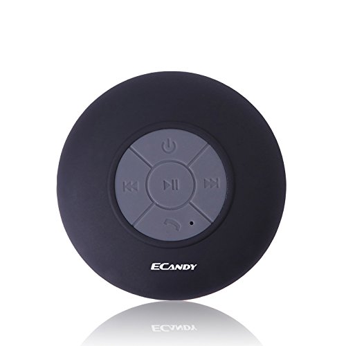 Ecandy bluetooth shower speaker, wataer resistant, hand…
