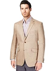 Collezione Linen 2 Button Herringbone Jacket
