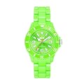 Ice Watch - CS.GN.U.P.10 - Classic Solid - Montre Mixte - Quartz Analogique - Cadran Vert - Bracelet Plastique Vert - Moyen Mod�le