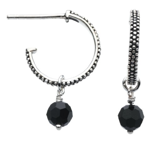Dew Damen-Reifen Sterling Silber Bisamapfel & schwarze Glasperlen 58172BG006 Preisvergleich