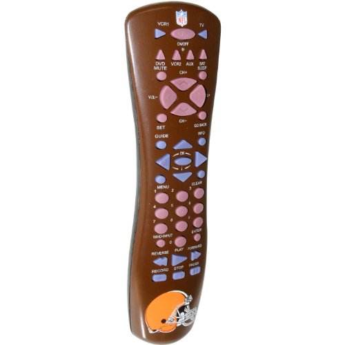 iHipTM 6-Device Universal TV Remote Control Features The NFL® Team Cleveland Browns (Cleveland Browns Logo)