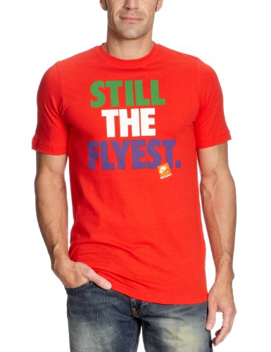 Nike Herren T-Shirt EMEA Still The Flyest, challenge red/ dark grey heather, S Preisvergleich