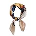 FONYVE Silk Feeling Scarf Medium Square Satin Head Scarf for Women 27.5 Ã— 27.5 inches