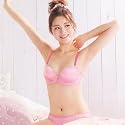 (アモスタイル)AMO'S STYLE 夢みるブラ TシャツブラVer. ブラジャー+ショーツ セット