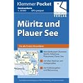 M�ritz und Plauer See 1 : 50 000 Gew�sserkarte: Klemmer-Pocket. GPS geeignet
