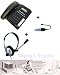 Telefon mit Headset Telefonheadset mit Western Klinke Adapter Westernadapter Westernklinkeadapter TOP für CALLCENTER