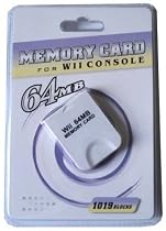 Nintendo Wii Gamecube 64MB 1019 Block Memory Card NEW
