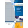 Herma Etiketten A4 4098 63,5x29,6 mm Folie glänzend 675 Stück silber