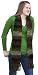 Handmade Chunky Acrylic and Wool Scarf - Extra Long in Forest Woods (100% knitted by hand)